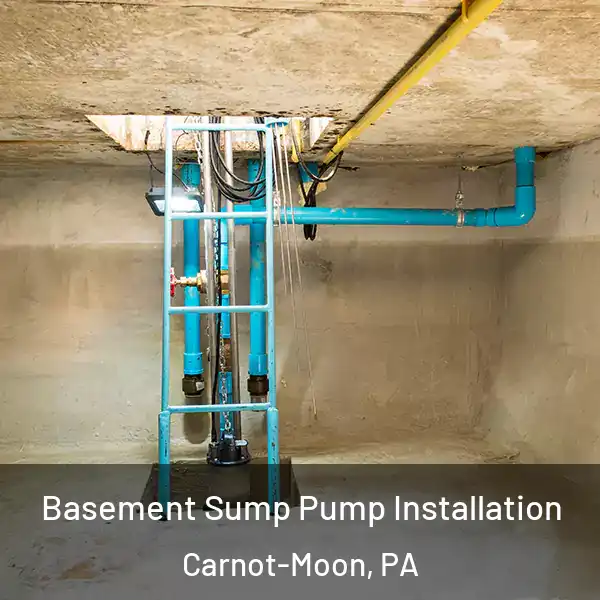  Basement Sump Pump Installation Carnot-Moon, PA