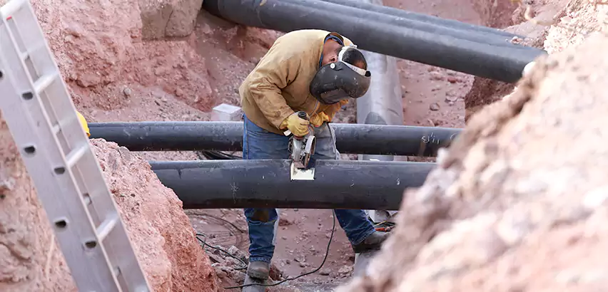 Water Line Replacement in Carnot-Moon