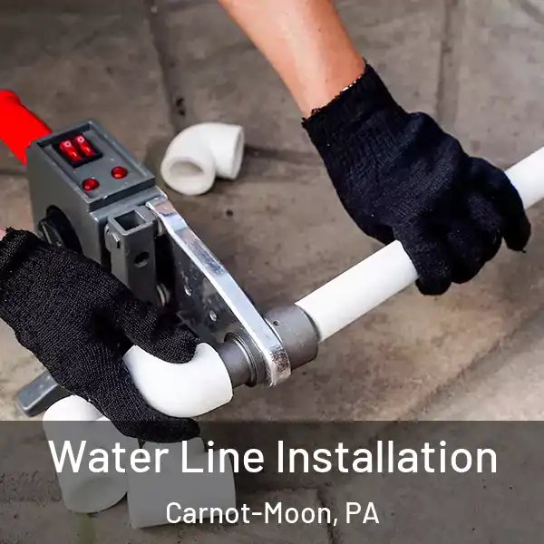  Water Line Installation Carnot-Moon, PA